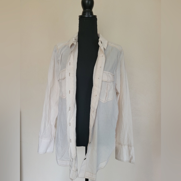 Free People boho button down small - Picture 2 of 13